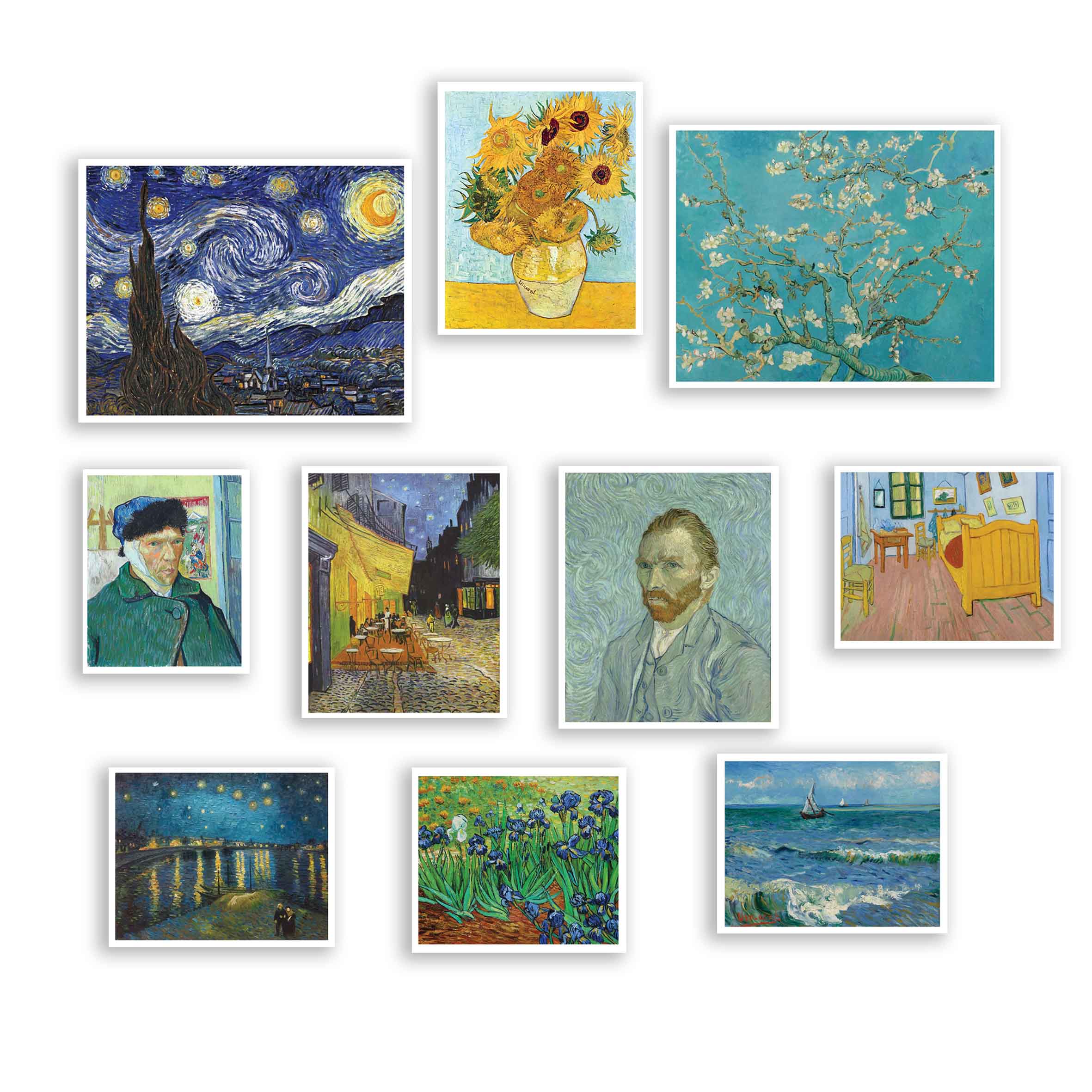 ست پوستر نقاشی های ونگوگ