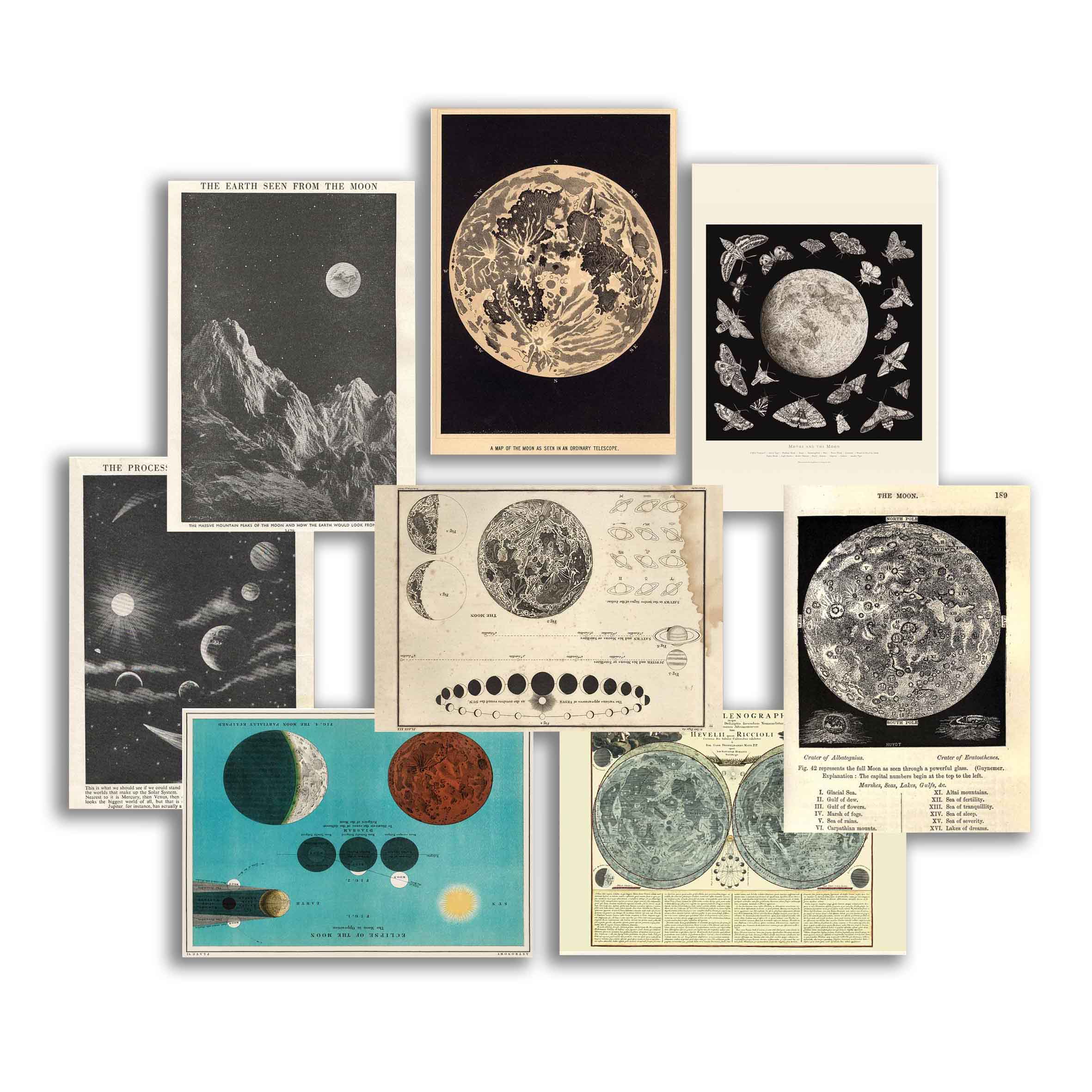 ست پوستر ماه