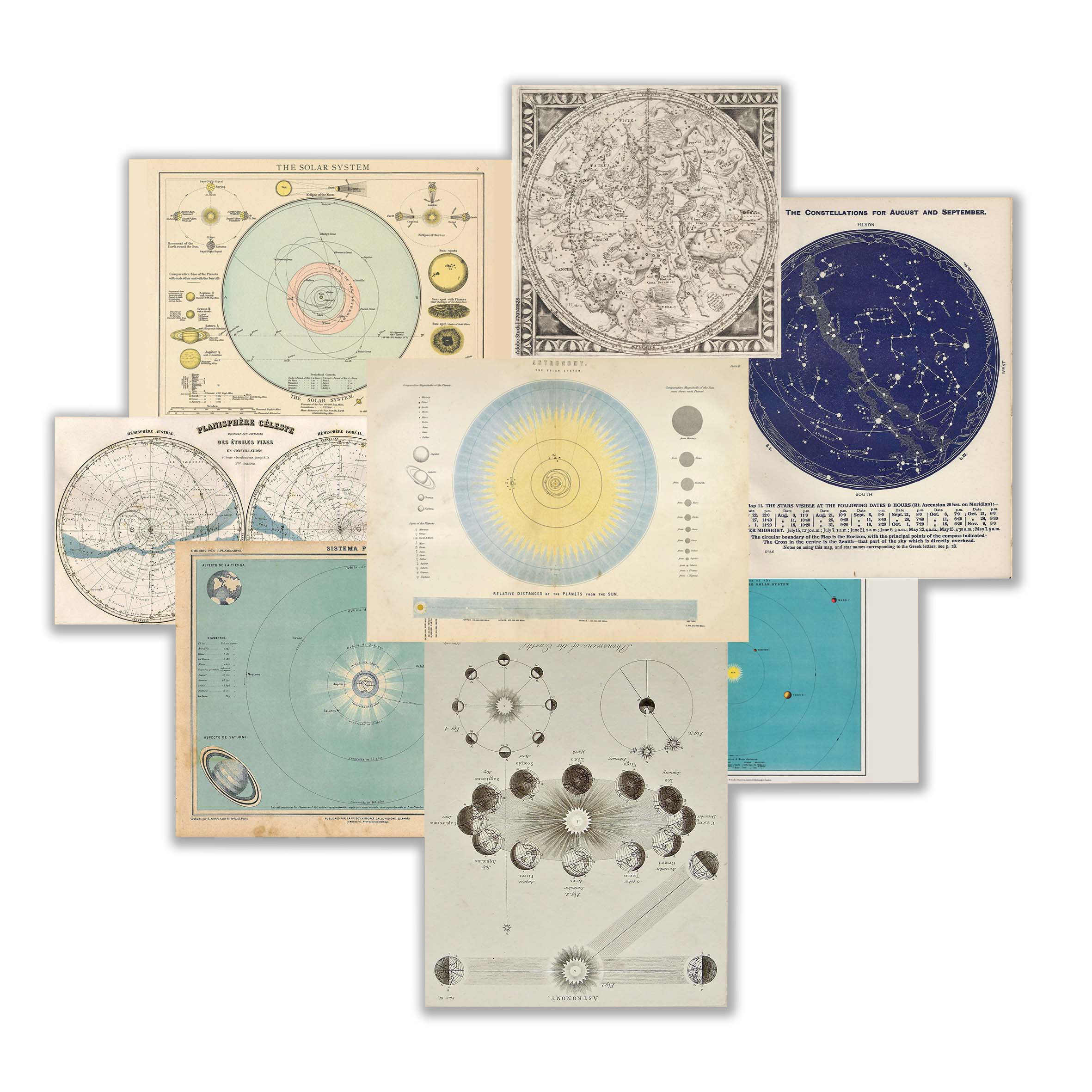 ست فوتوکارت اخترشناسی