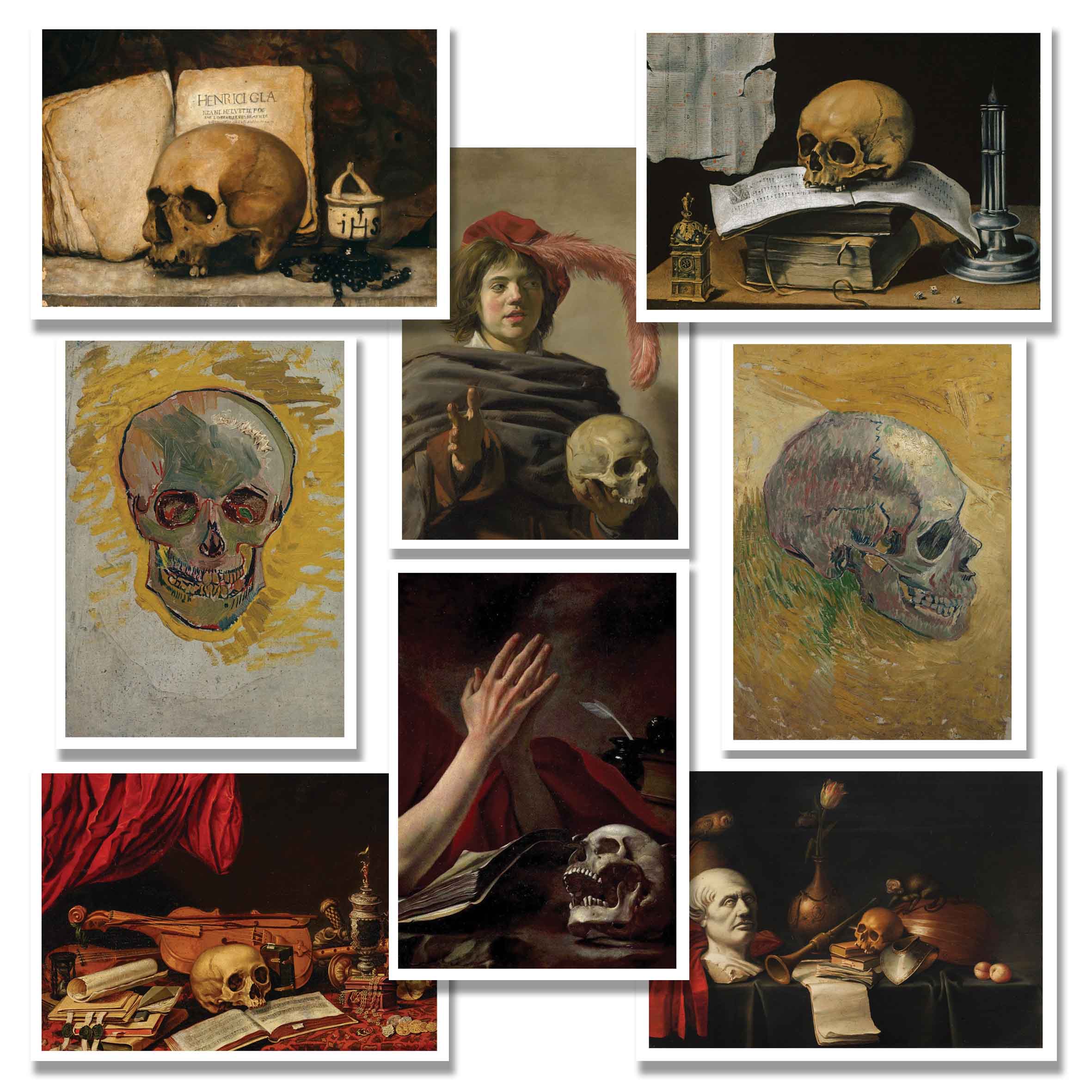 ست پوستر جمجمه